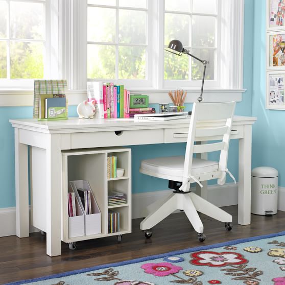 PBteen Stuff-Your-Stuff Desk pottery barn teen study and save sale 