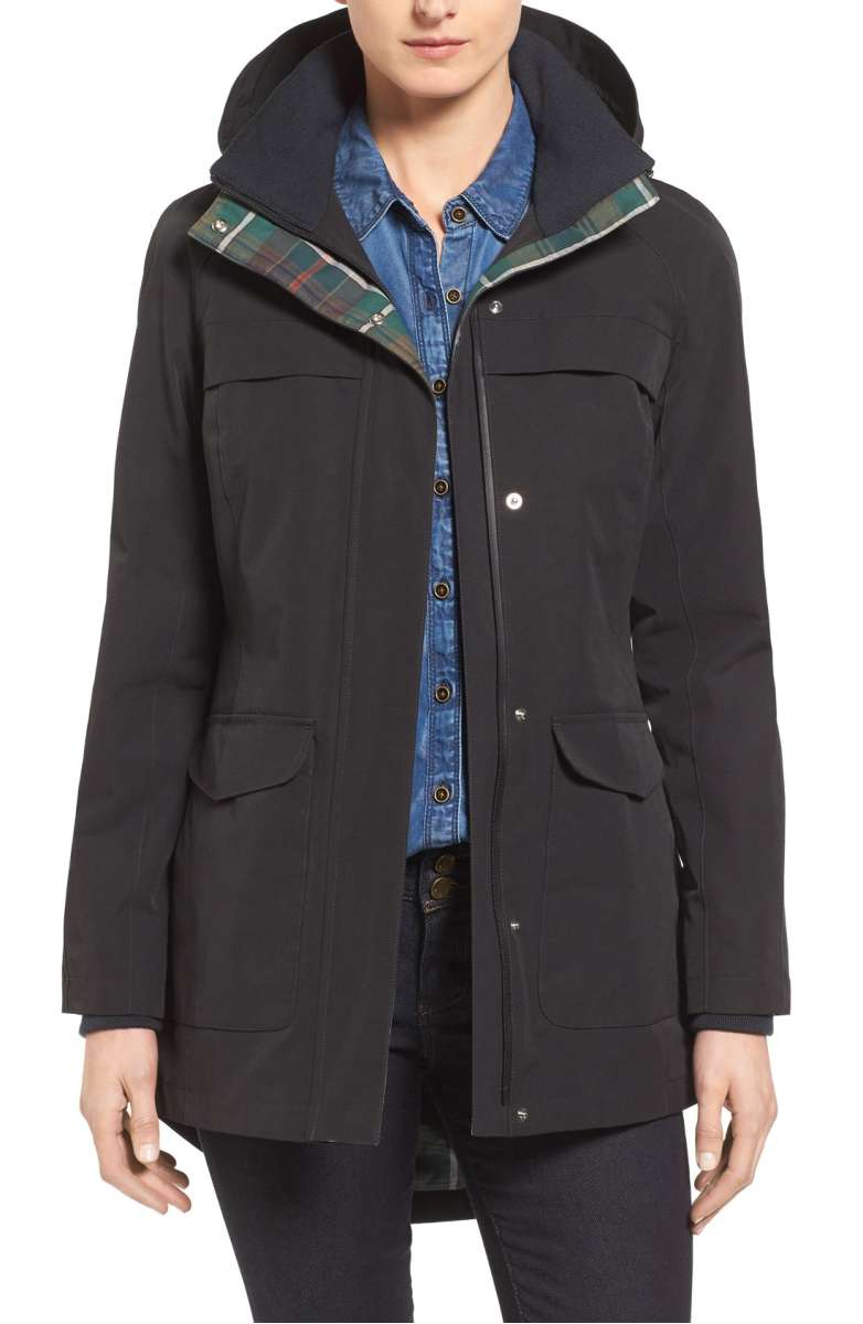 PENDLETON Hooded Raincoat Black nordstrom anniversary sale 2017