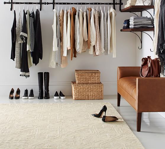 Pottery Barn FARRAH RUG - IVORY pottery barn rugs sale 70 percent off