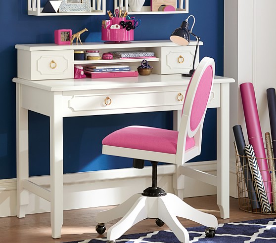 Pottery Barn Kids Ava Regency Writing Desk & Hutch pottery barn kids super sale