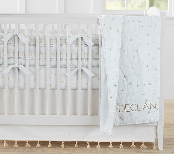Pottery Barn Kids The Emily & Meritt Organic Scattered Stars Baby Bedding pottery barn kids super sale