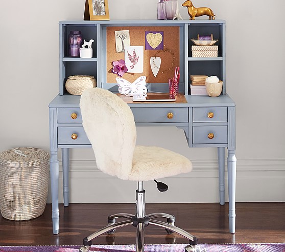 Pottery Barn Kids Zoey Storage Desk & Hutch pottery barn kids super sale
