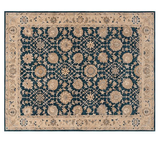 Pottery Barn MADELINE PERSIAN RUG - BLUE MULTI pottery barn buy more save more sale