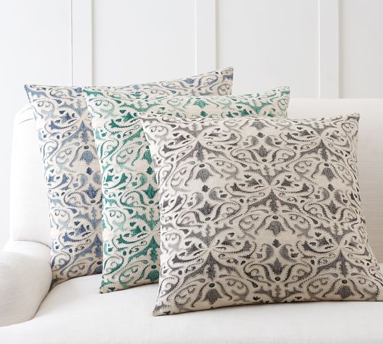 Pottery Barn REILLY EMBROIDERED PILLOW COVER pottery barn buy more save more sale