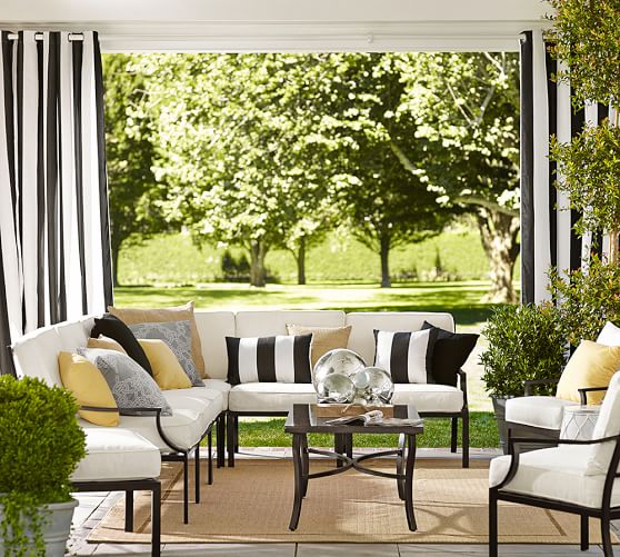 Pottery Barn RIVIERA SECTIONAL SET pottery barn outdoor furniture sale 60 percent off