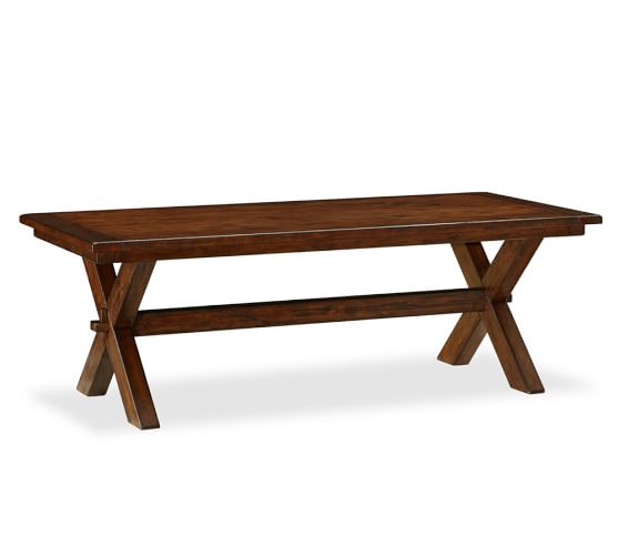 Pottery Barn TOSCANA FIXED DINING TABLE tuscan chestnut seadrift pottery barn buy more save more sale