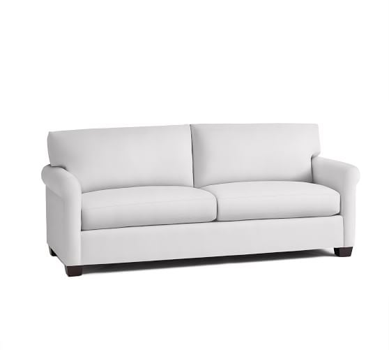 Pottery Barn YORK ROLL ARM UPHOLSTERED SOFA pottery barn buy more save more sale