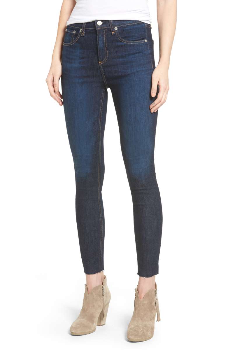 RAG & BONE/JEAN High Waist Skinny Ankle Jeans Mad River nordstrom anniversary sale
