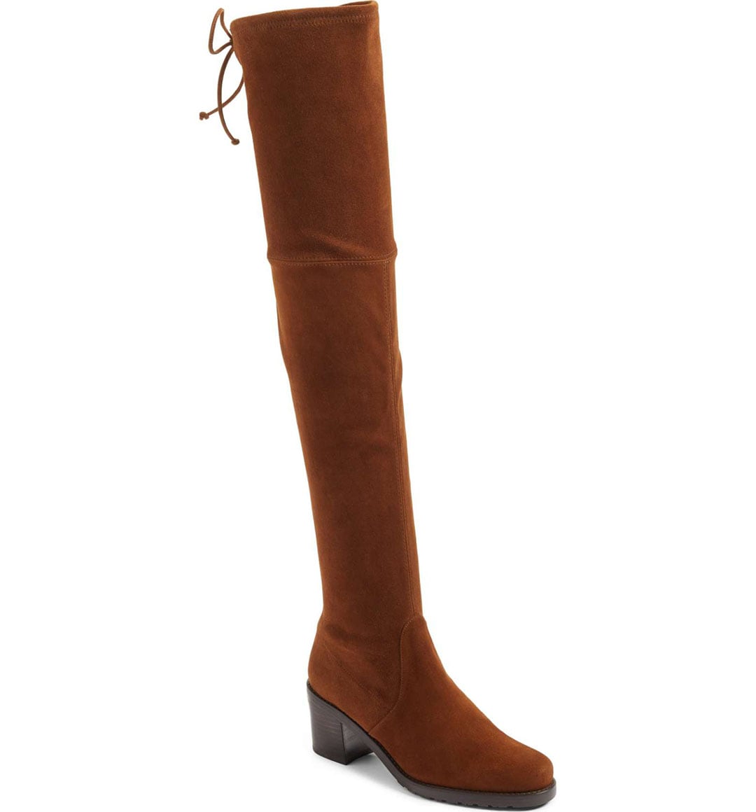 STUART WEITZMAN Elevated Over The Knee Boot Walnut Suede nordstrom anniversary sale 2017