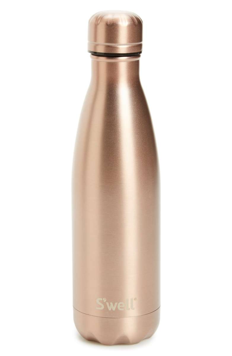 S'WELL Gem Collection Pink Diamond Stainless Steel Water Bottle 17 ounce nordstrom anniversary sale 2017