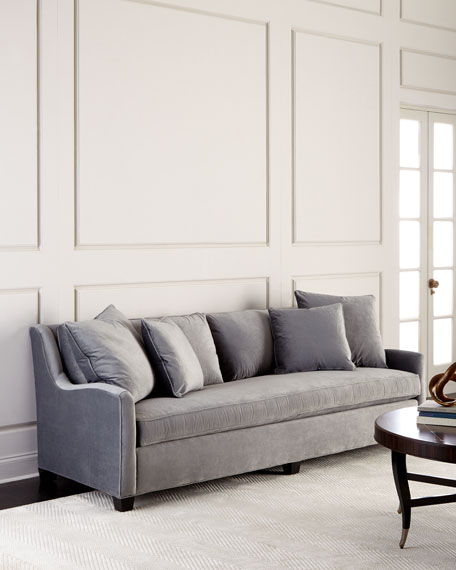 Sarasota Sofa Charcoal Horchow summer sale 2017