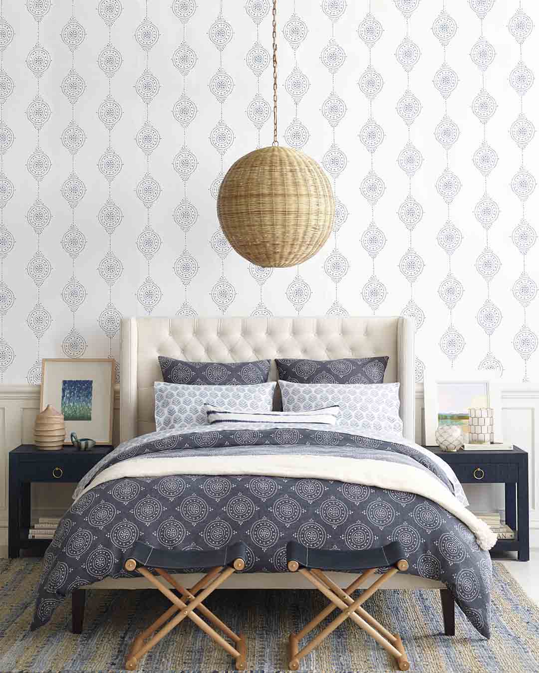 Serena & Lily Lune Linen Duvet Cover 4th of july sale