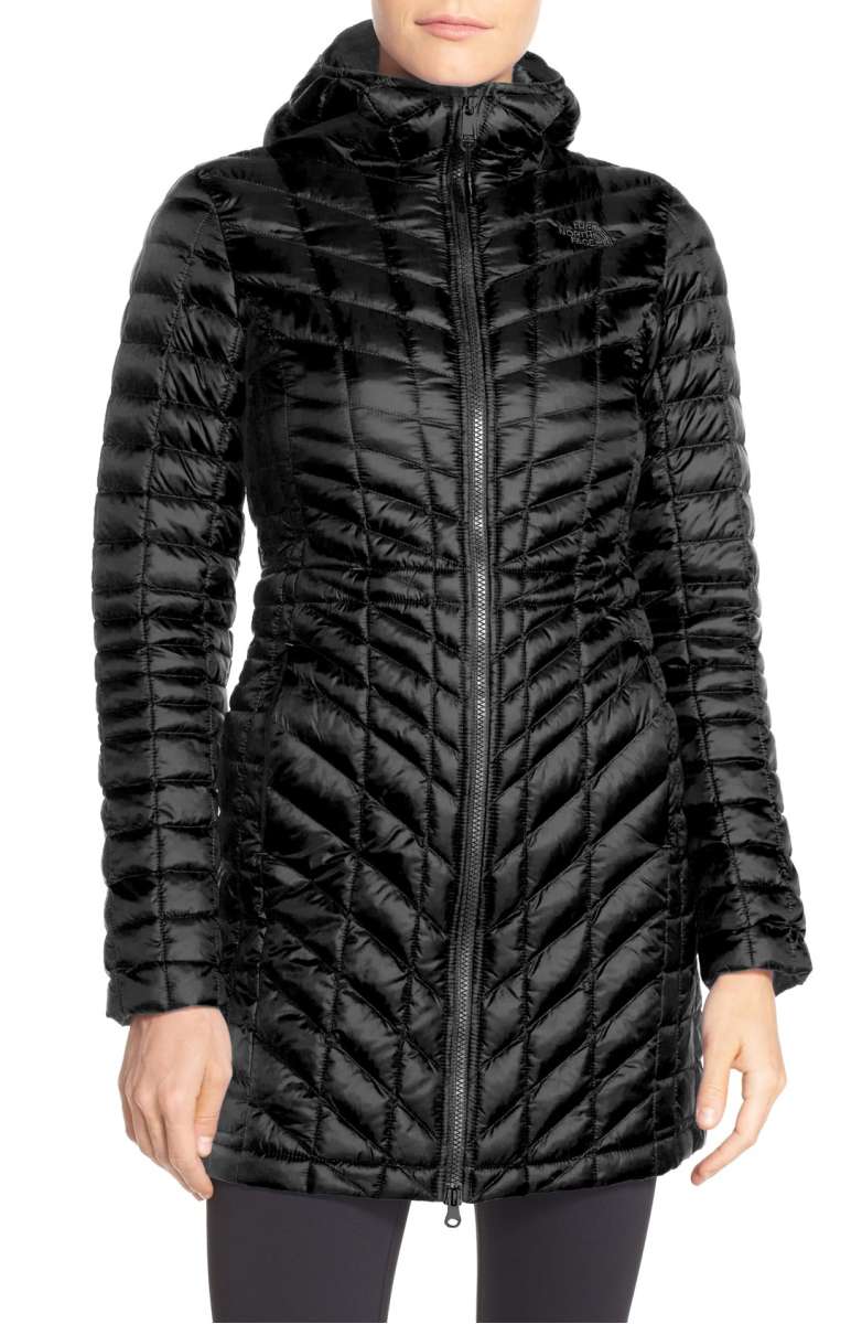 THE NORTH FACE ThermoBall PrimaLoft Hooded Parka TnF Black nordstrom anniversary sale