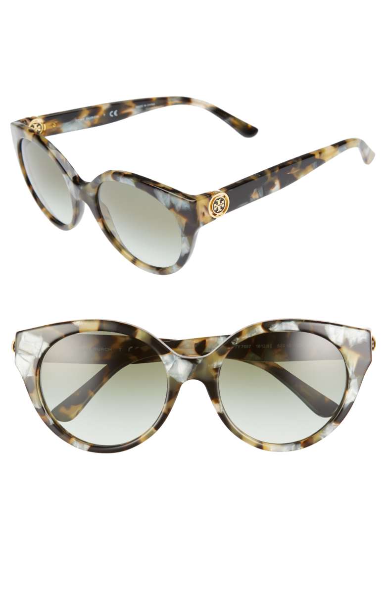 TORY BURCH 52mm Retro Sunglasses Pearl nordstrom anniversary sale 2017