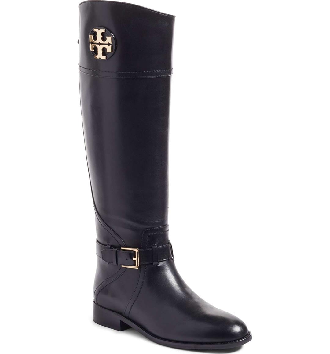 TORY BURCH Adeline Boot Black riding boots nordstrom anniversary sale 2017