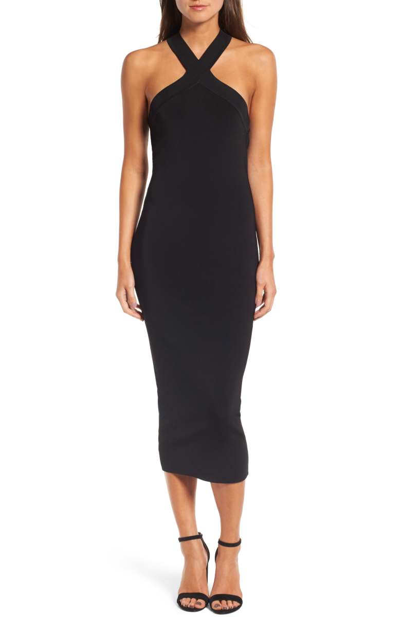 TROUVÉ Halter Dress Black nordstrom anniversary sale