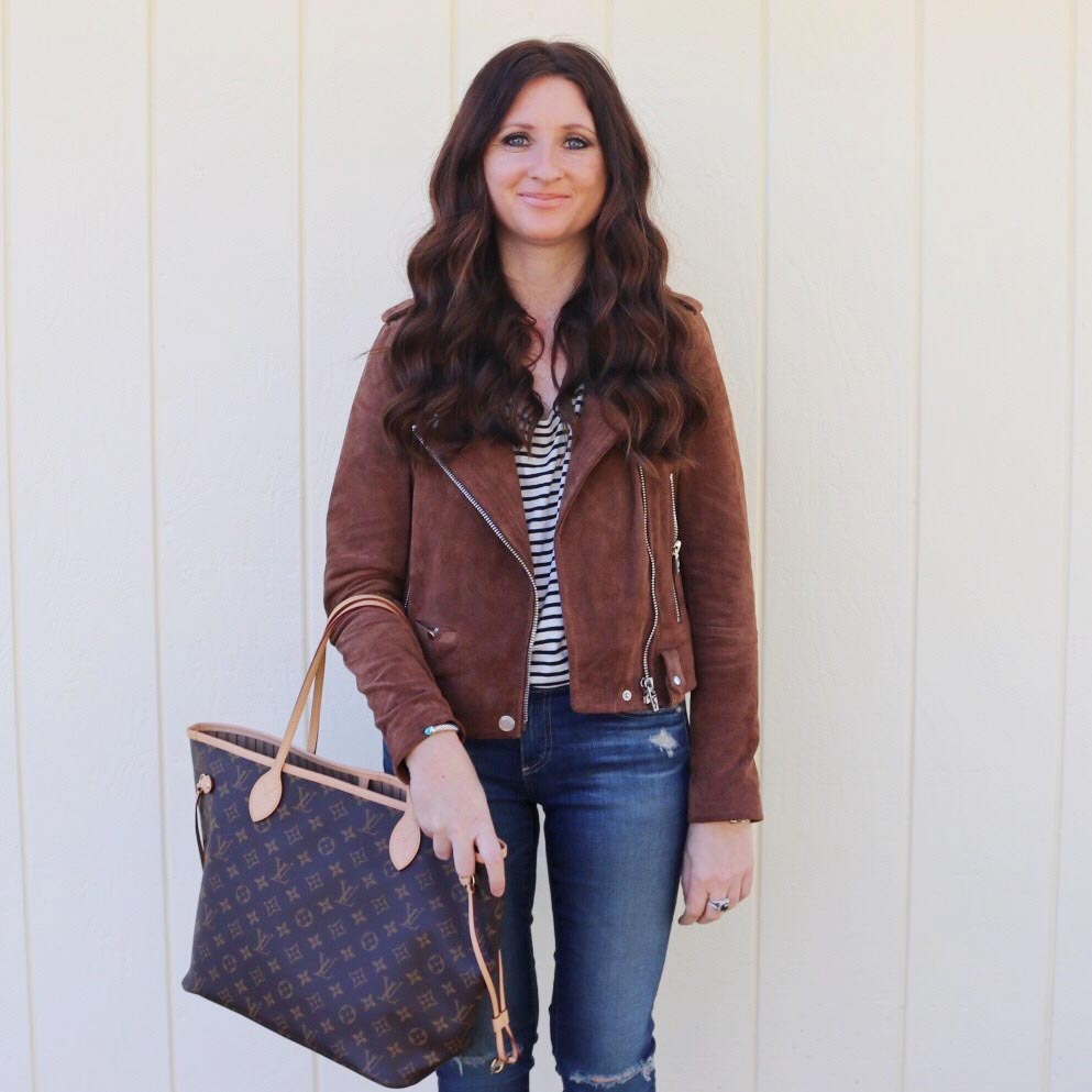 candace rose blanknyc suede moto jacket nordstrom anniversary sale 2017 candieanderson blog candie anderson