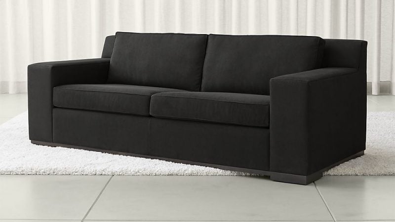Crate and Barrel Avante Sofa Legacy Flint upholstered furniture sale annual