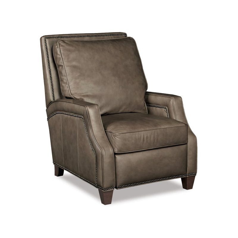 Denver Lenado Leather Recliner nailhead trim Joss and Main labor day sale