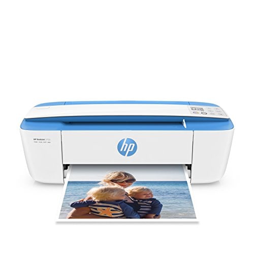 HP DeskJet 3755 Compact All-in-One Wireless Printer with Mobile Printing, Instant Ink ready - Blue Accent (J9V90A) Amazon