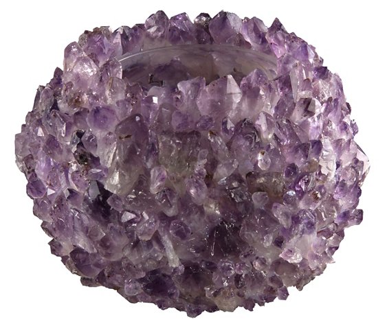 JOHN-RICHARD 10" Vega Bowl, Amethyst One Kings Lane 20 percent sale