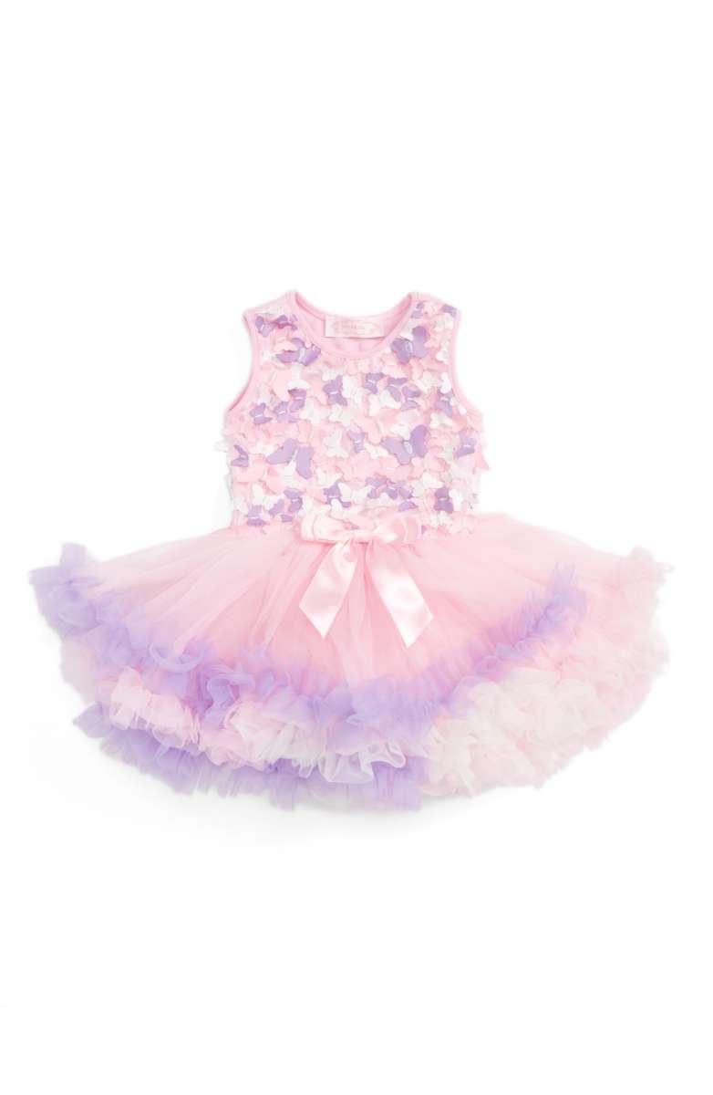 POPATU Butterfly Tutu Dress Pink Purple nordstrom baby girls dresses under 50 dollars