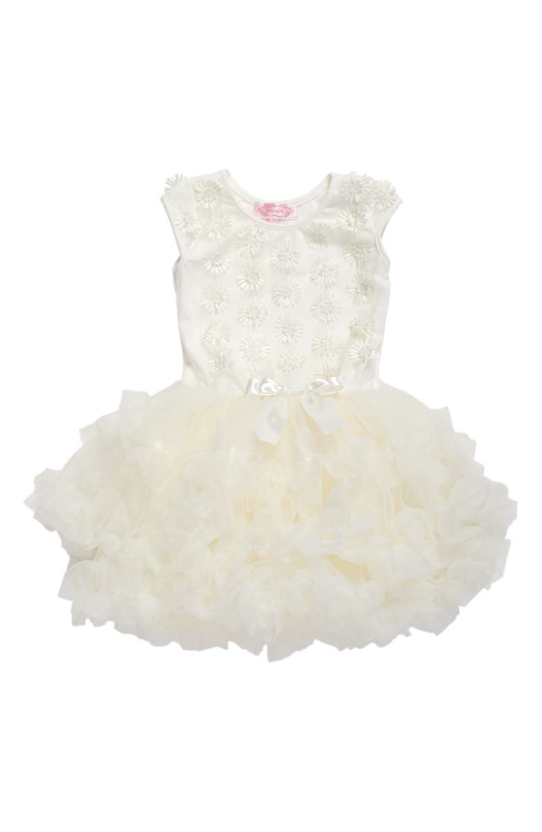 POPATU White Daisy Tutu Dress White nordstrom baby girls dresses under 50 dollars