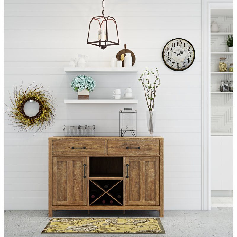 Rialto Buffet reclaimed wood hardwood Joss and main labor day sale 