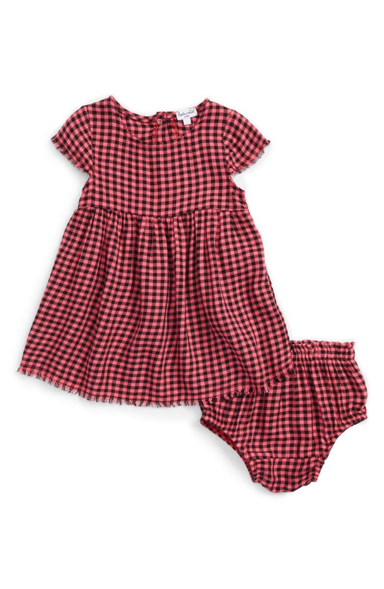 SPLENDID Plaid Dress Check S970 gingham baby girls dresses under $50 nordstrom