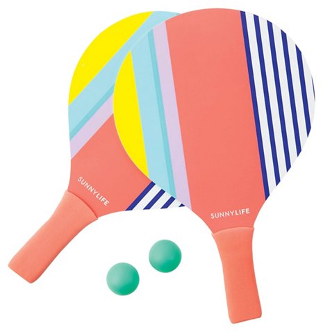 SUNNYLIFE Beach Havana Paddles, Pink/Multi One Kings Lane 20% sale