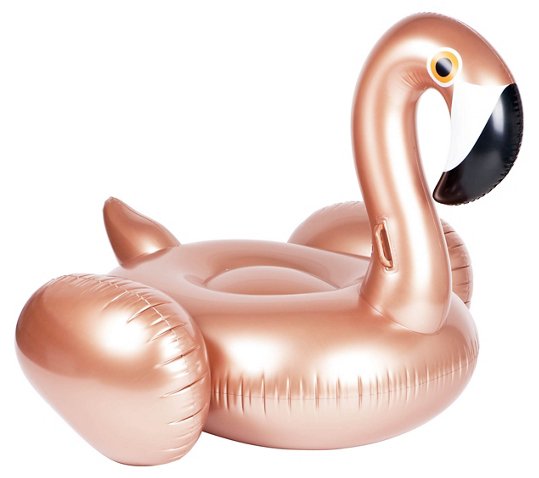 SUNNYLIFE Luxe Flamingo Float, Rose Gold one kings lane 20 off sale