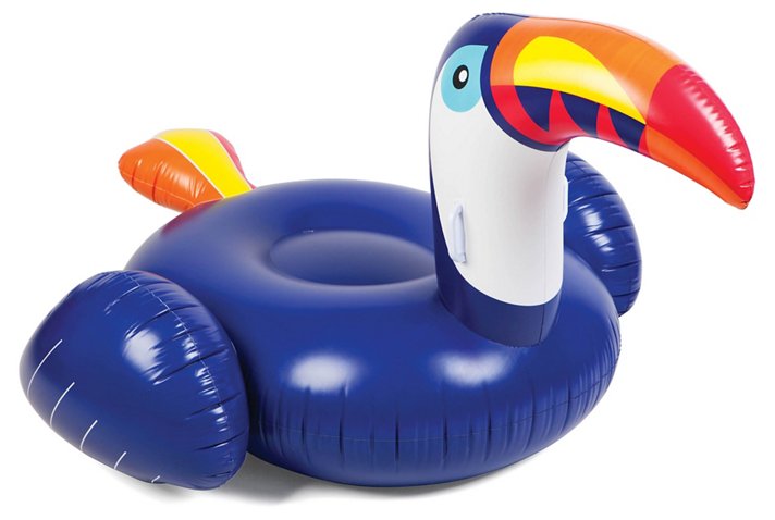 SUNNYLIFE Luxe Toucan Float, Blue/Multi one kings lane 20% sale