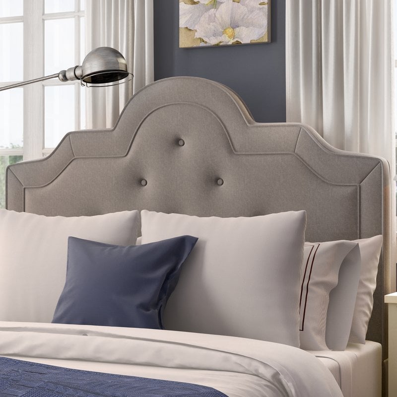 Three Posts Carrollton Upholstered Panel Headboard wayfair labor day clearance sale