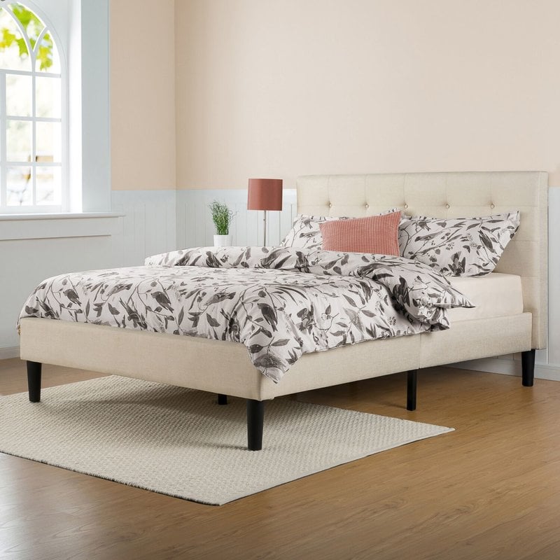 Varick Gallery Festa Upholstered Platform Bed 2017 wayfair labor day clearance sale