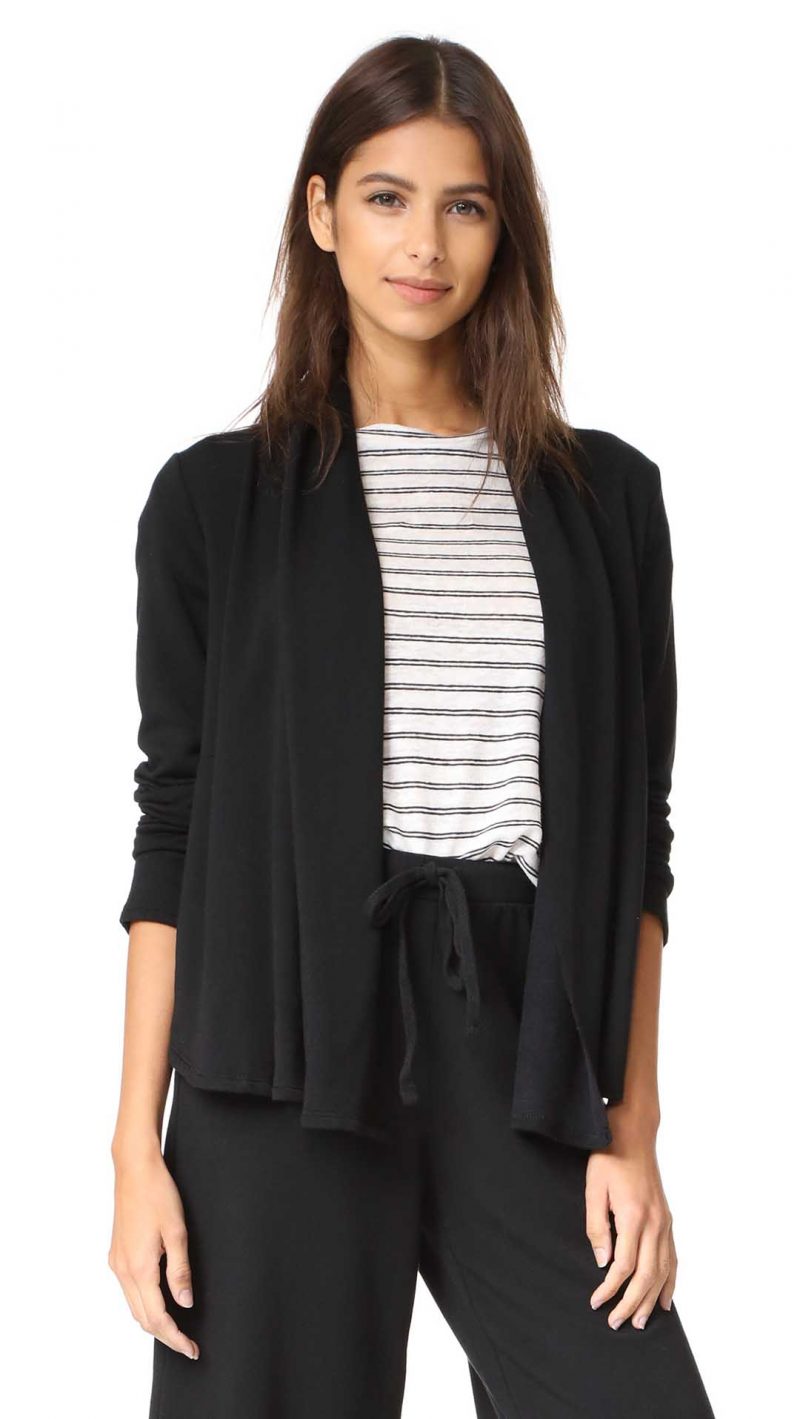 Velvet Erynn Cardigan Black lightweight cardigans fall 2017