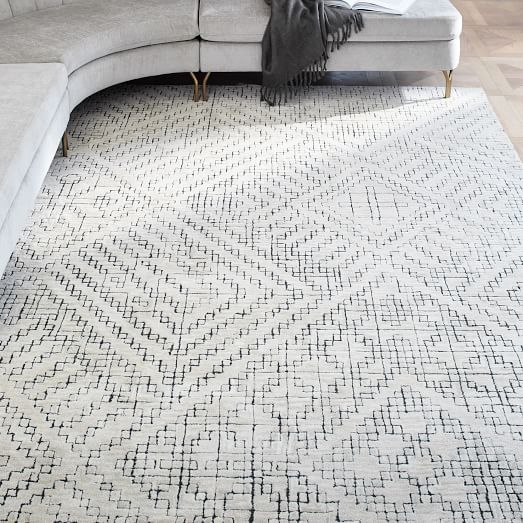 West Elm Stone Tile Rug buy more save more sale labor day