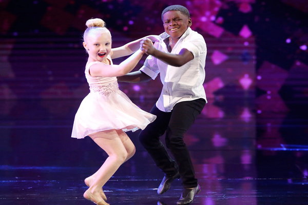  Watch America's Got Talent Season 12 Episode 11 Judge Cuts 4 Videos: Tuesday, August 8, 2017. See talented dancers Paige Glenn (of Little Big Shots fame) and Artyon (ages 9 and 8) wow the judges and the crowd with their amazing performance. They danced to Bill Medley and Jennifer Warnes hit song "Time of my Life" from Dirty Dancing. Love them! They are so cute and talented. You will LOVE their performance.