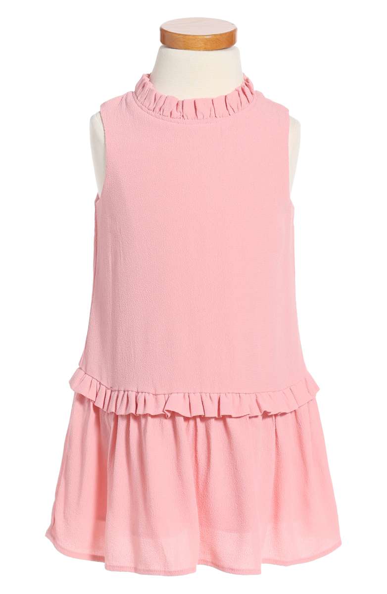 kate spade new york ruffle collar dress rosebud pink toddler girls dresses back to school