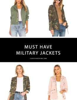 Style expert, journalist and fashion blogger Candie Anderson of candieanderson.com has the scoop on the best military jackets in the top trends and must have colors for fall and spring 2020.