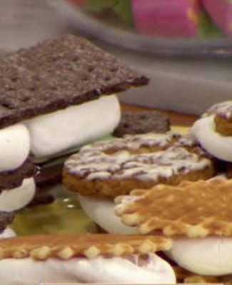 Watch "Marshmallow Madness" author Shauna Sever show Kathie Lee Gifford and Hoda Kotb how to make delicious s'mores no-churn ice cream in honor of National S'mores Day on the Thursday, August 10, 2017 episode of the Today show with KLG and Hoda.