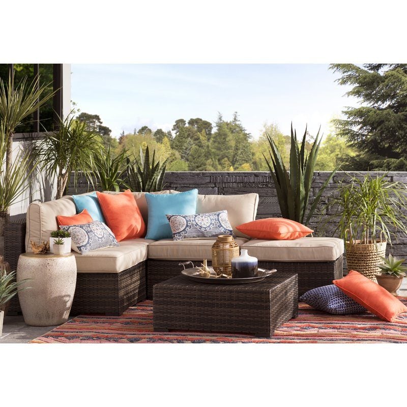 6-Piece Selma Patio Seating Group joss and main upholstered furniture blowout sale