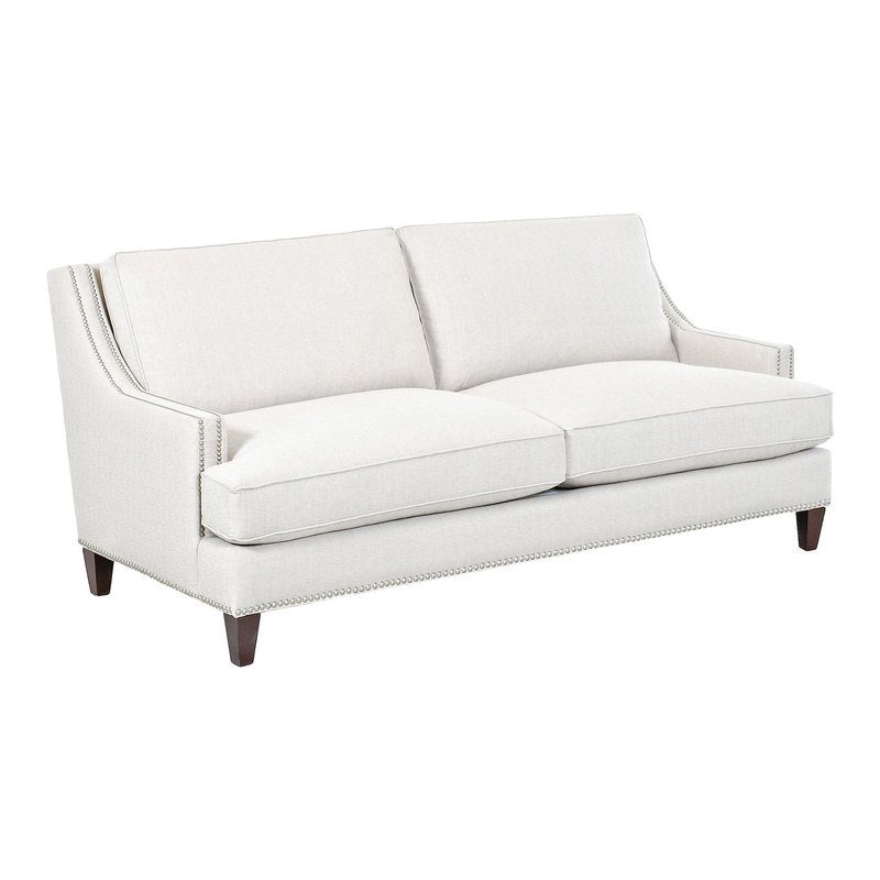 Dewolfe 80" Sofa Nailhead Trim joss and main upholstered furniture blowout sale
