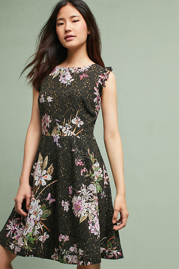 Eri + Ali Nevaeh Floral Dress Nevaeh Floral Dress Black fall floral print dresses