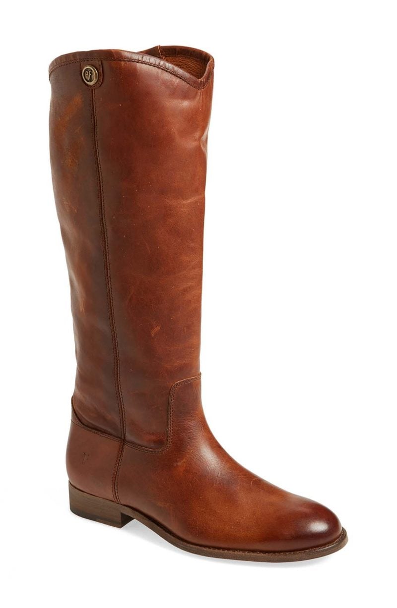 Frye Melissa Button 2 Knee High Boot (Women) Cognac Leather riding boots fall 2017