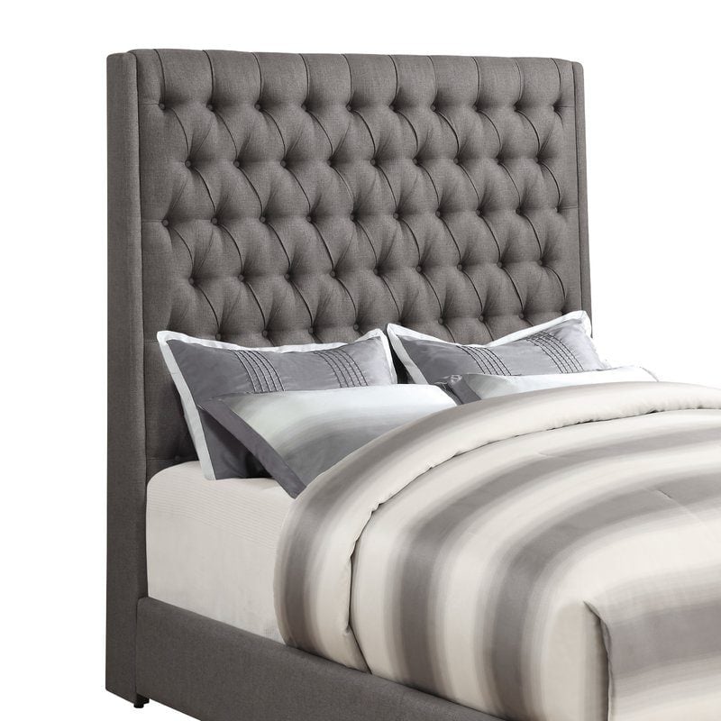Gauthier Tufted Upholstered Panel Headboard joss and main upholstered furniture blowout sale