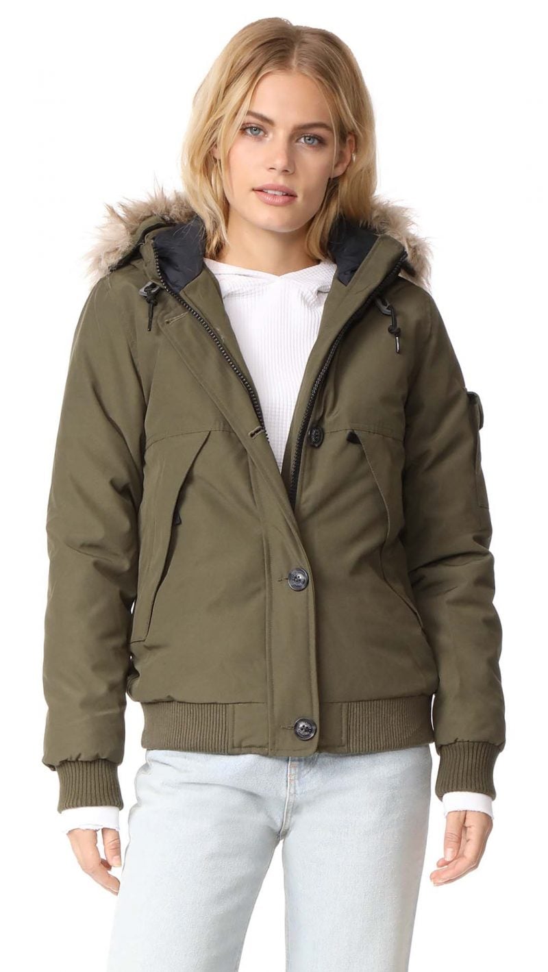 Penfield Vermont Jacket Faux Fur Hood Black Shopbop event of the season sale