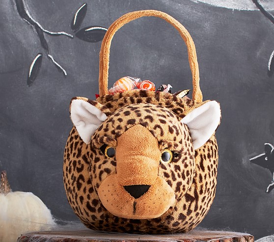Pottery Barn Kids Leopard Treat Bag halloween treat bags sale