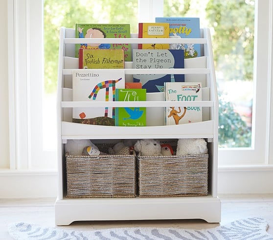 Pottery Barn Kids Madison Standalone Bookrack Simply White 20 percent sale