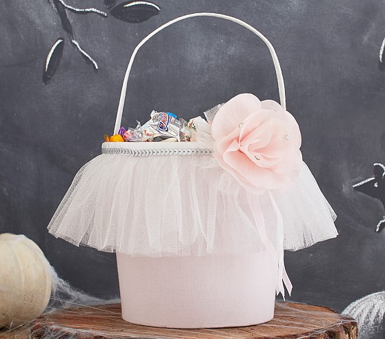 Pottery Barn Kids Monique Lhuillier Blush Treat Bag pottery barn kids halloween treats bag sale