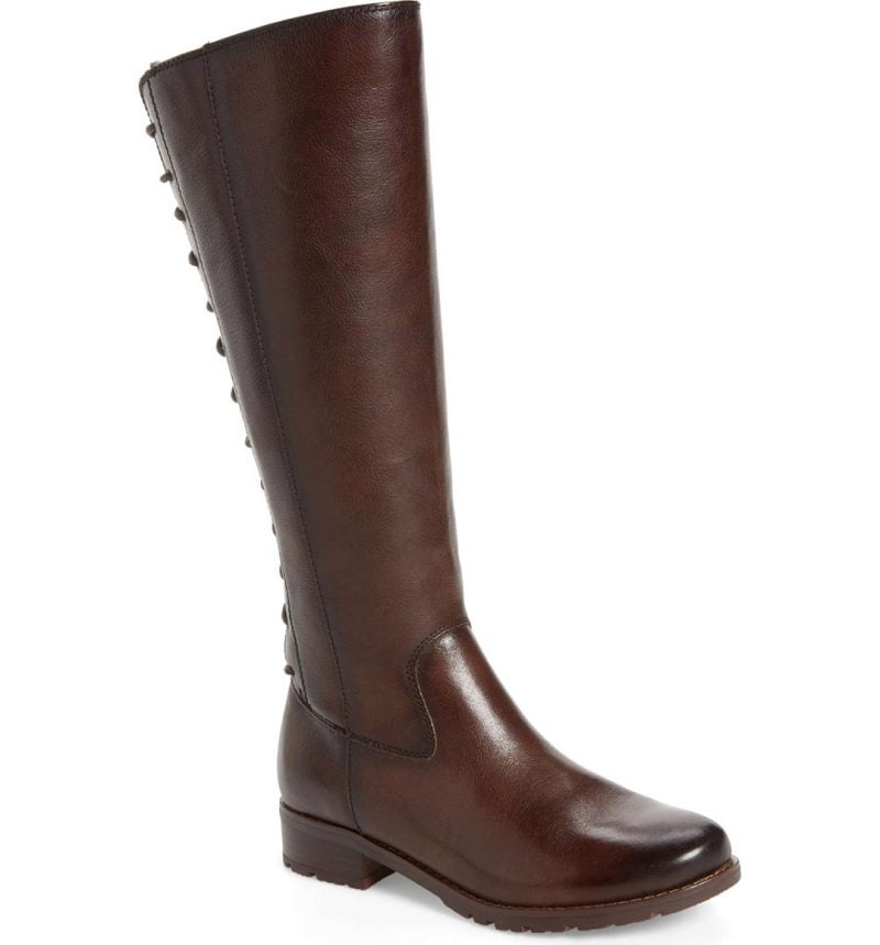 SÖFFT 'Sharnell' Riding Boot Aztec Brown Leather riding boots fall 2017